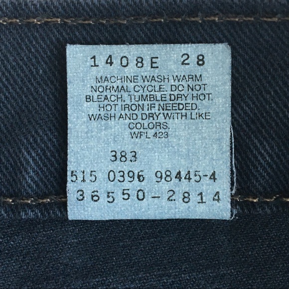 Vintage Levi’s 550 Orange Tab Relaxed Fit Jean Shorts 42 - Picture 11 of 17